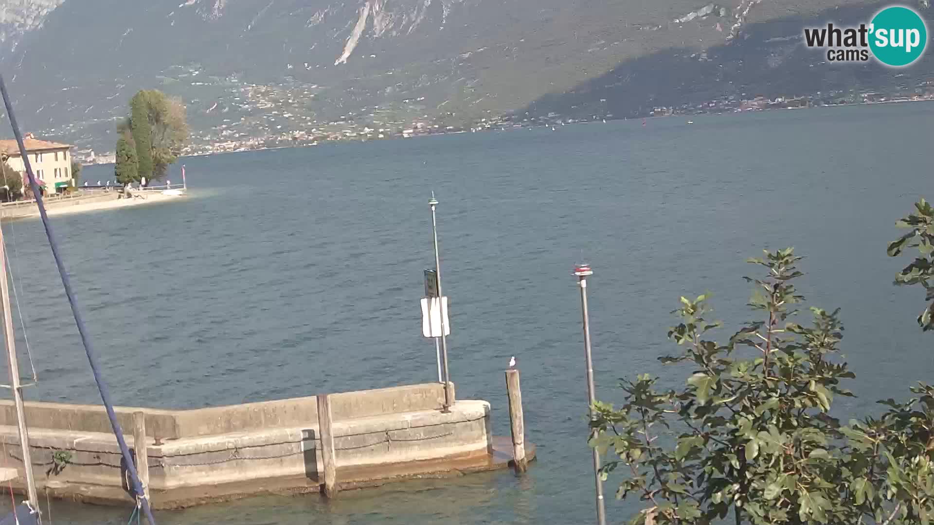 Webcam PRA’ DE LA FAM – Porto di Tignale – Windsurfer Garda Lake