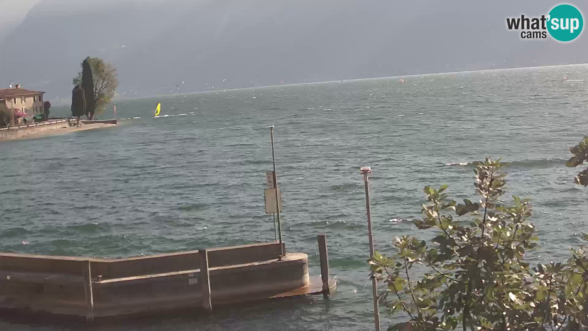 Webcam PRA’ DE LA FAM – Porto di Tignale – Windsurfer Garda Lake