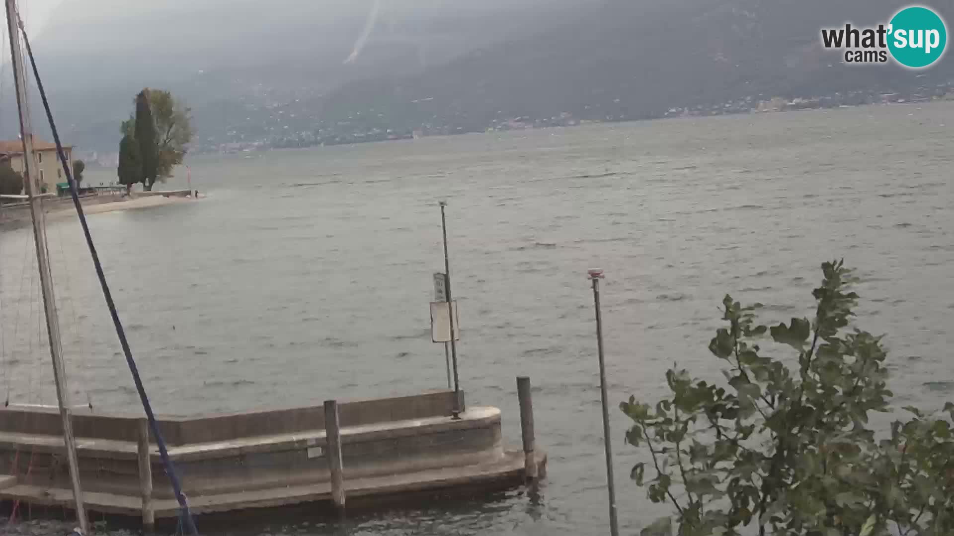 Webcam PRA’ DE LA FAM – Porto di Tignale – Windsurfer Garda Lake