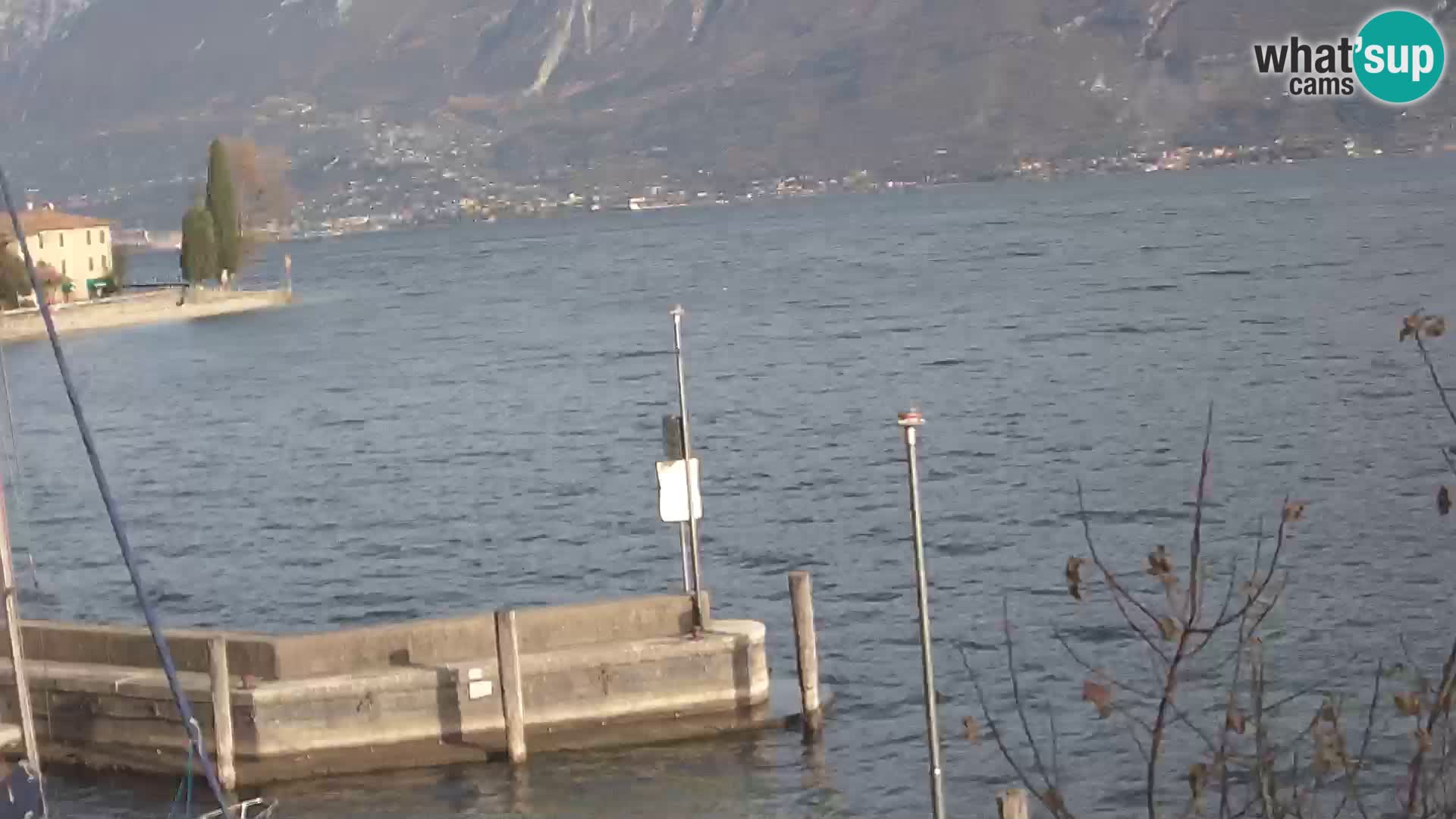 Webcam PRA’ DE LA FAM – Porto di Tignale – Windsurfer Garda Lake