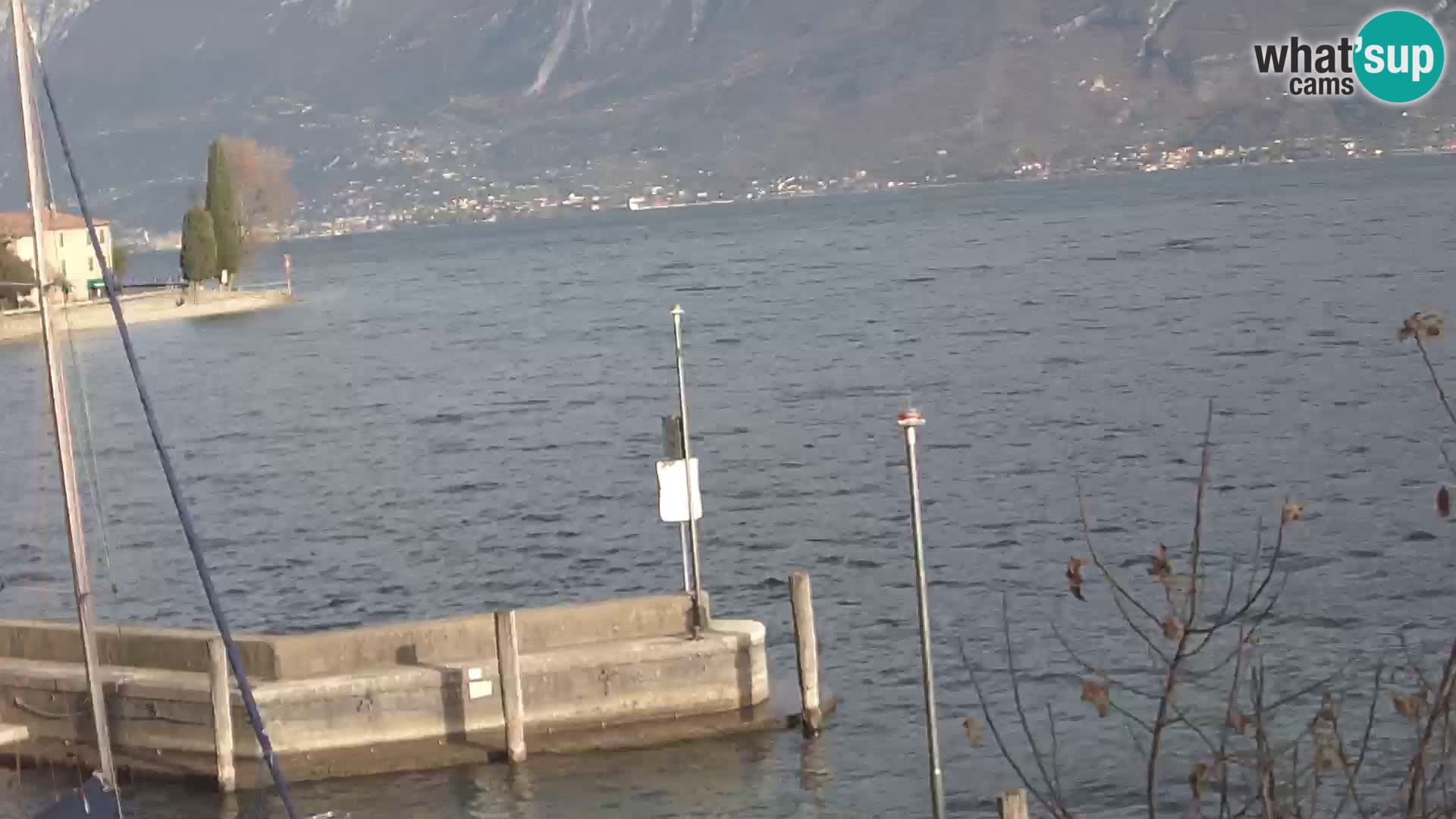 Webcam PRA’ DE LA FAM – Porto di Tignale – Windsurfer Garda Lake