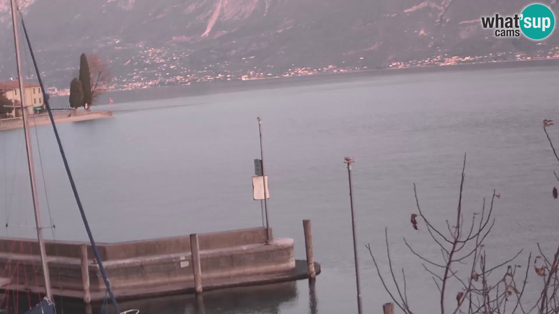 Webcam PRA’ DE LA FAM – Porto di Tignale (BS), Lago di Garda