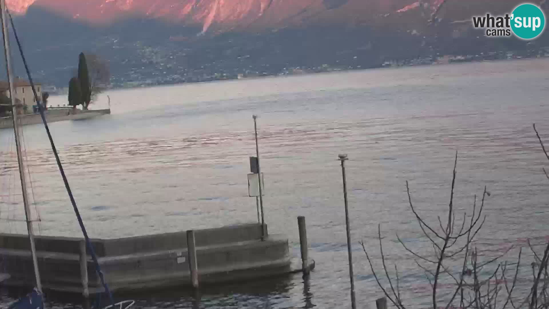 Webcam PRA’ DE LA FAM – Porto di Tignale (BS), Lago di Garda
