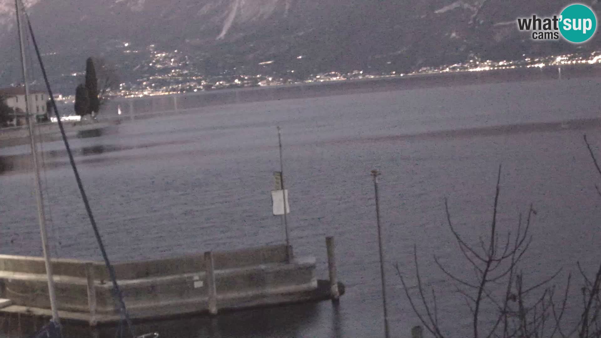 Webcam PRA’ DE LA FAM – Porto di Tignale – Windsurfer Garda Lake