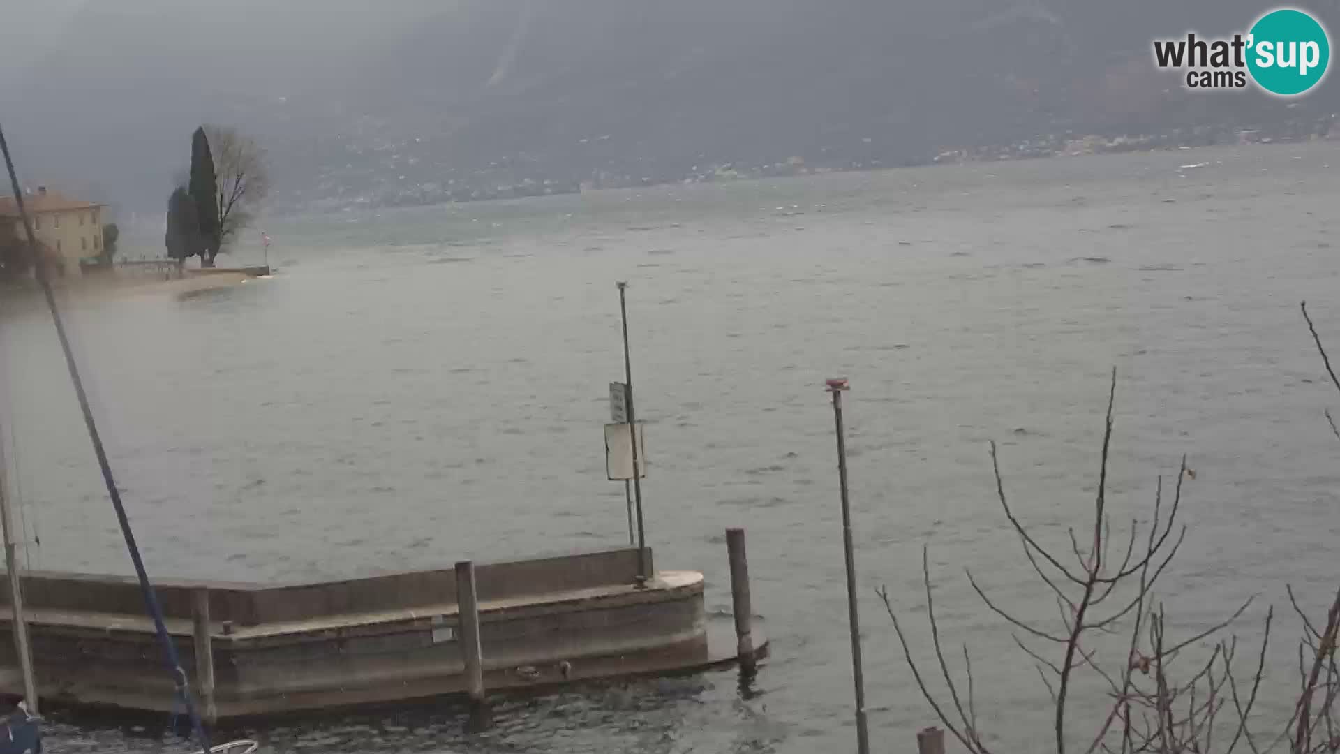 Webcam PRA’ DE LA FAM – Porto di Tignale – Windsurfer Garda Lake
