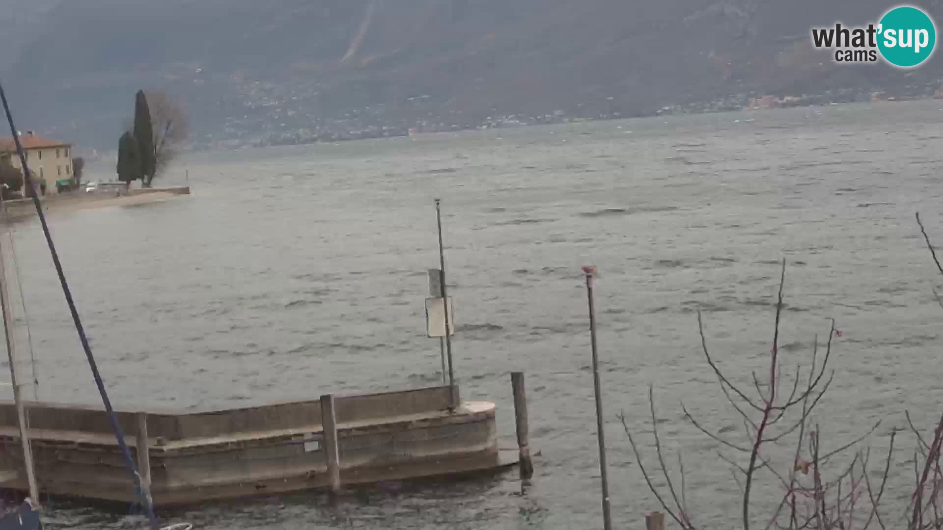 Webcam PRA’ DE LA FAM – Porto di Tignale – Windsurfer Garda Lake