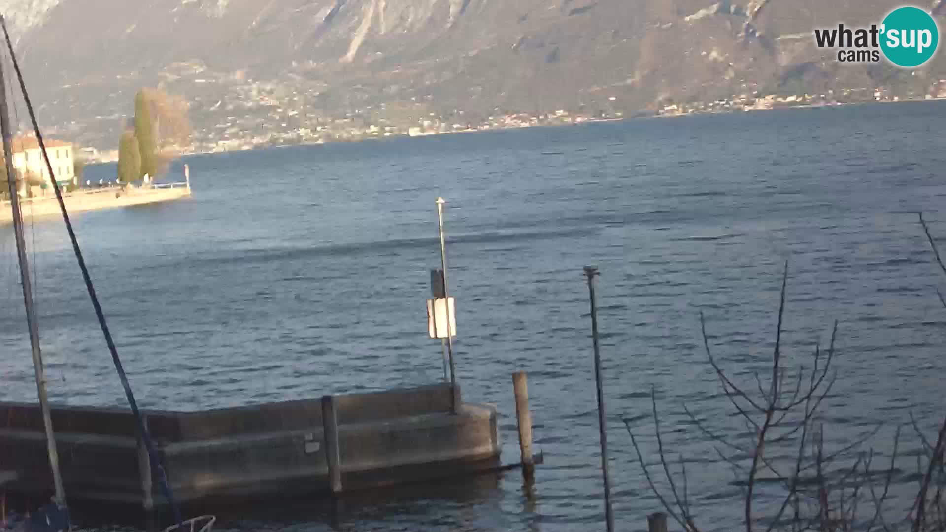 Webcam PRA’ DE LA FAM – Porto di Tignale – Windsurfer Garda Lake