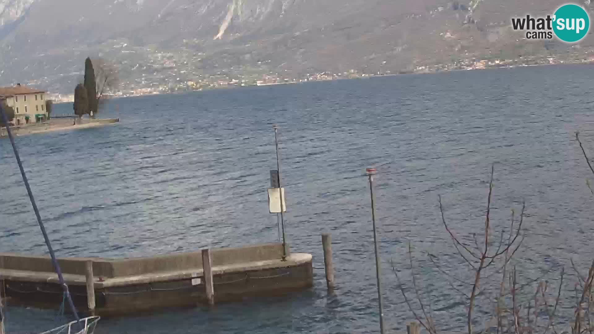 Webcam PRA’ DE LA FAM – Porto di Tignale – Windsurfer Garda Lake