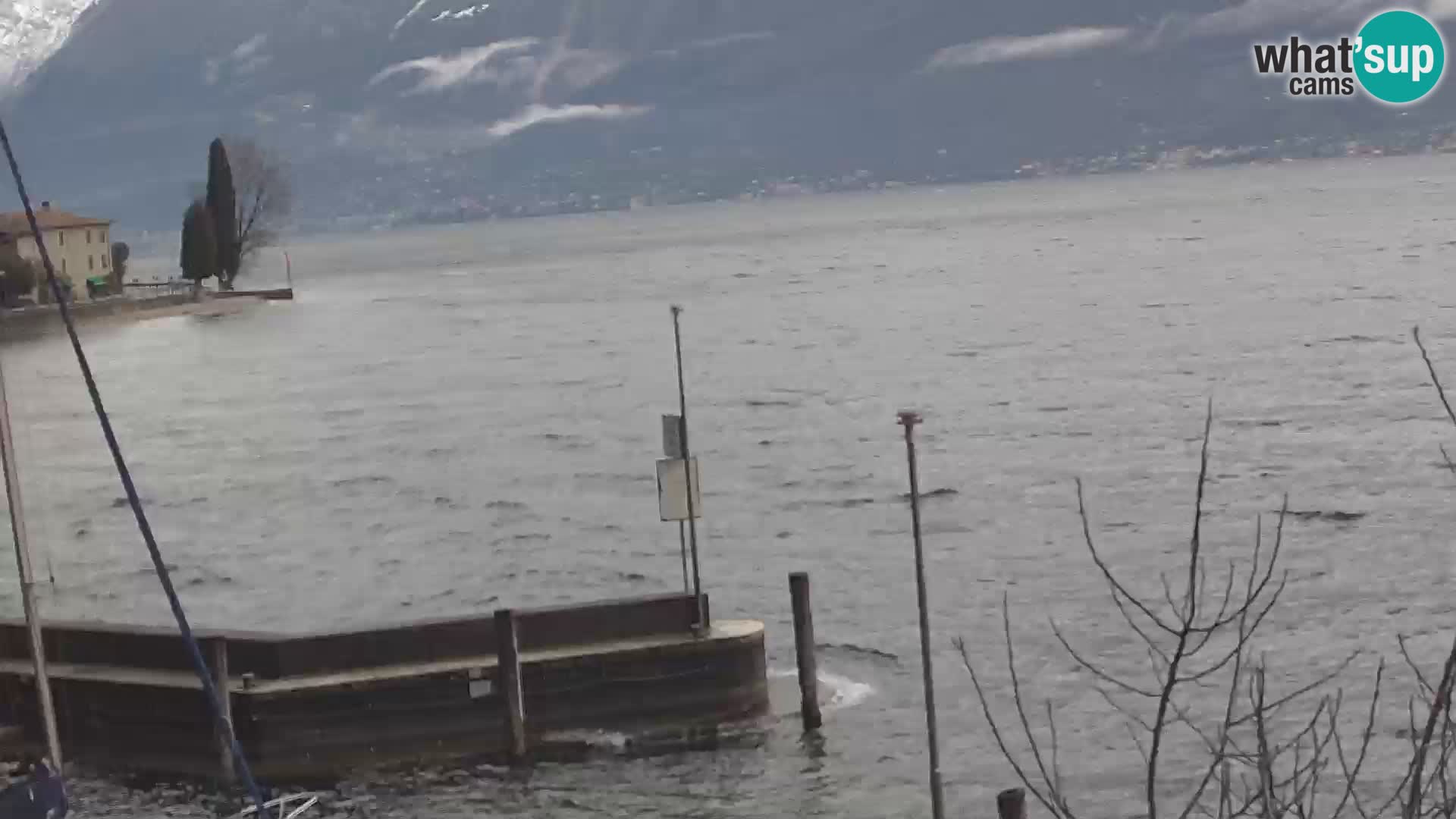 Webcam PRA’ DE LA FAM – Porto di Tignale – Windsurfer Garda Lake