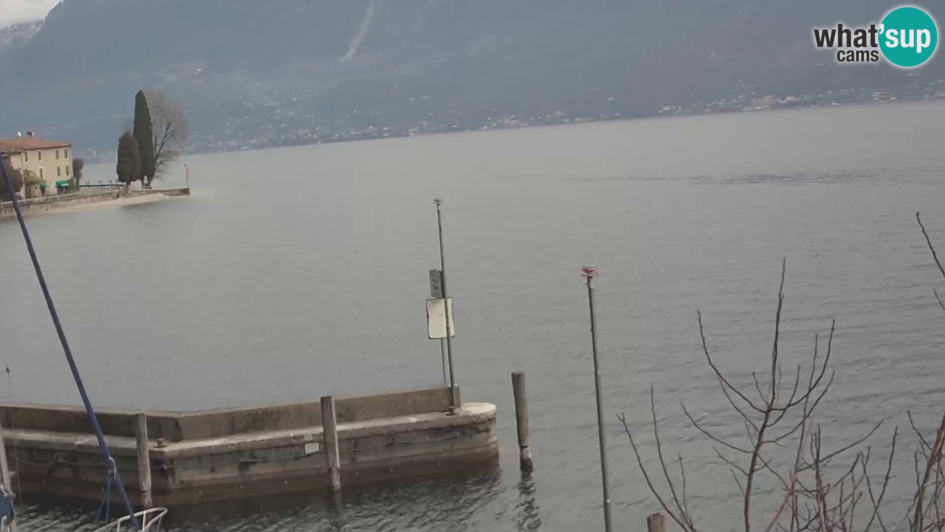 Webcam PRA’ DE LA FAM – Porto di Tignale – Windsurfer Garda Lake