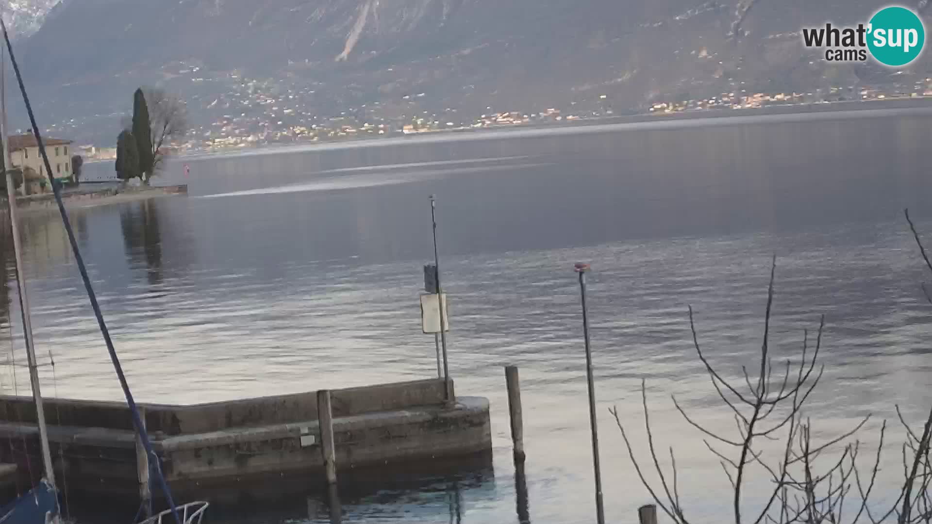 Webcam PRA’ DE LA FAM – Porto di Tignale – Windsurfer Garda Lake