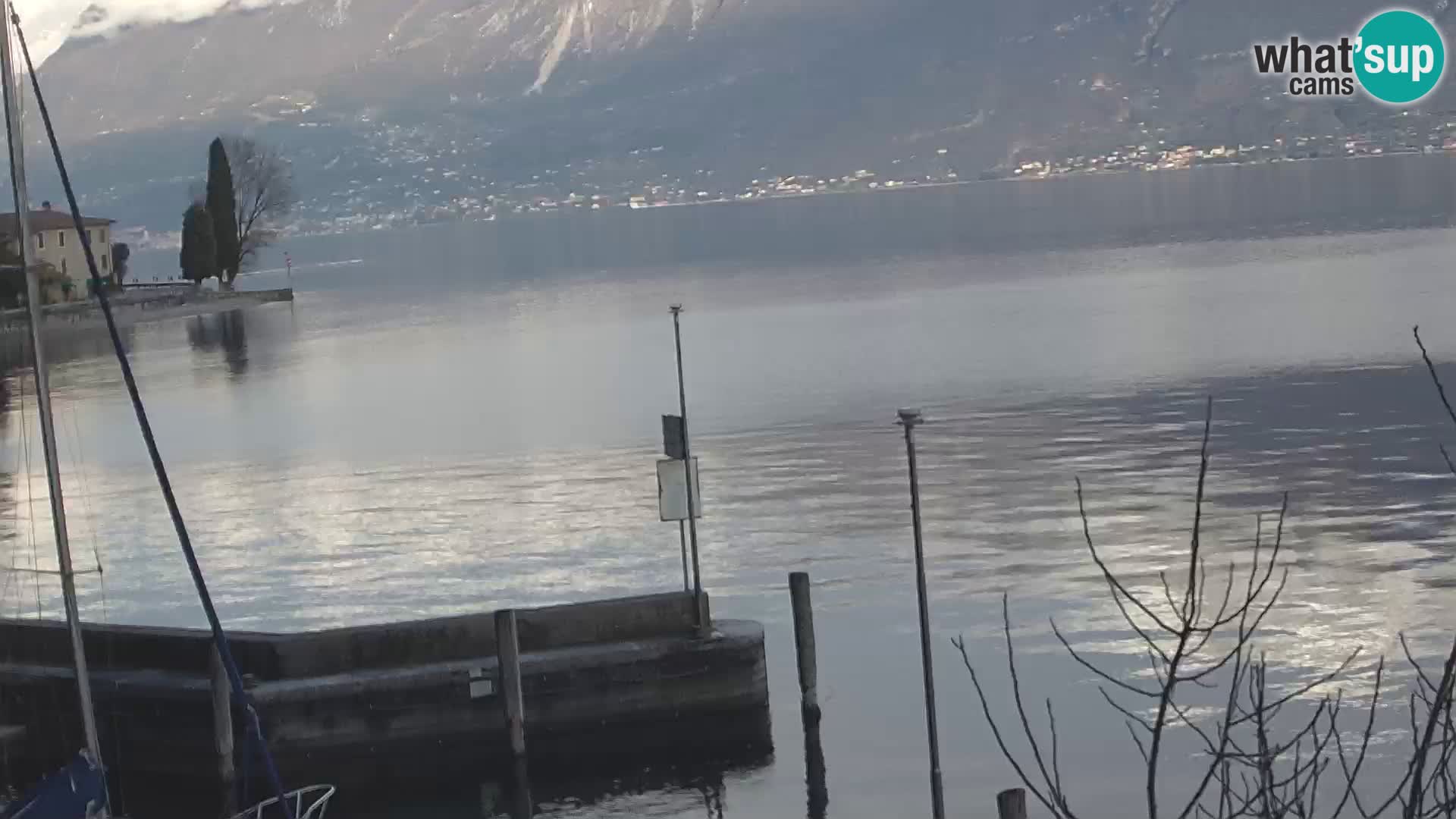 Webcam PRA’ DE LA FAM – Porto di Tignale – Windsurfer Garda Lake