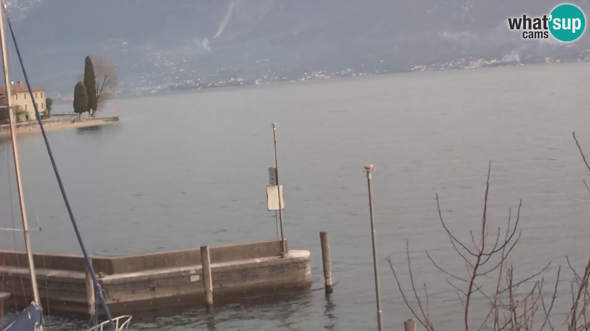 Webcam PRA’ DE LA FAM – Porto di Tignale – Windsurfer Garda Lake
