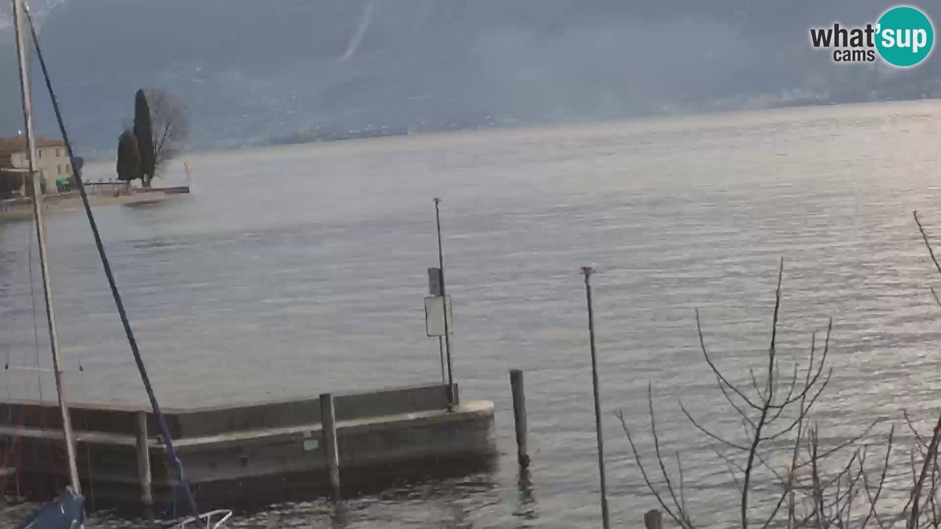 Webcam PRA’ DE LA FAM – Porto di Tignale – Windsurfer Garda Lake