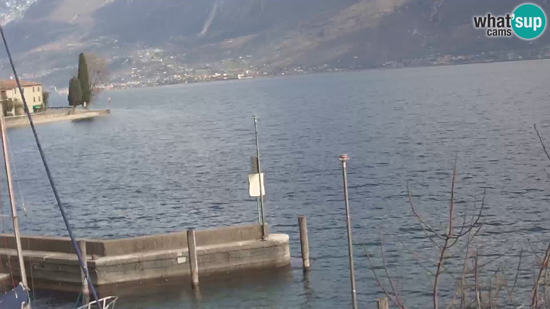 Webcam PRA’ DE LA FAM – Porto di Tignale (BS), Lago di Garda