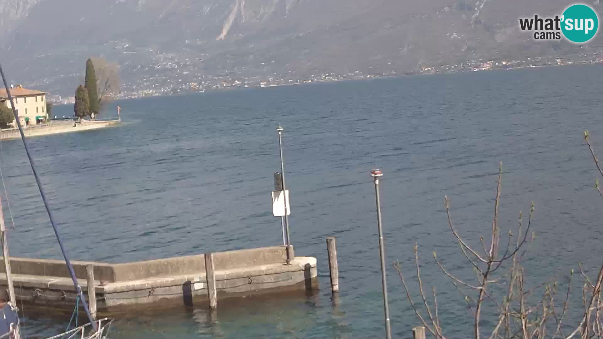 Webcam PRA’ DE LA FAM – Porto di Tignale (BS), Lago di Garda