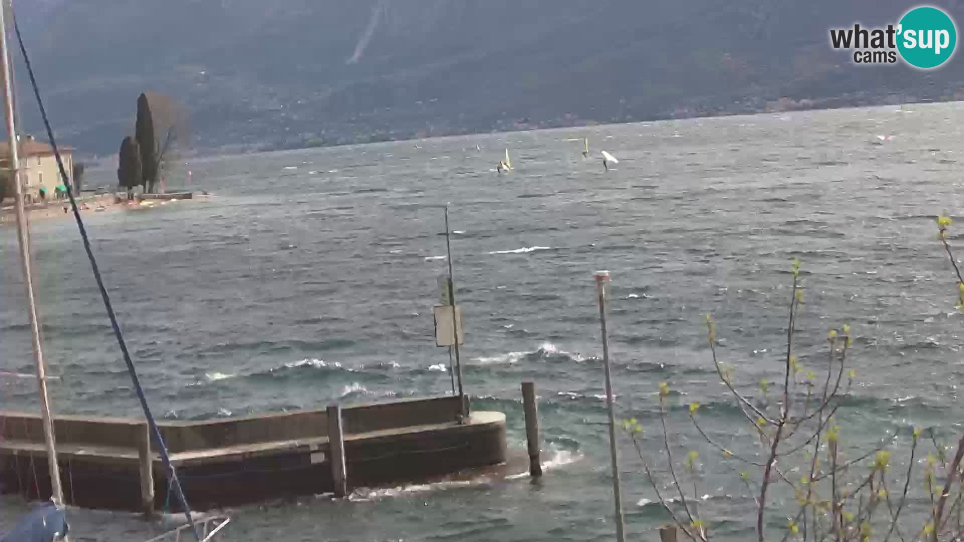 Webcam PRA’ DE LA FAM – Porto di Tignale (BS), Lago di Garda