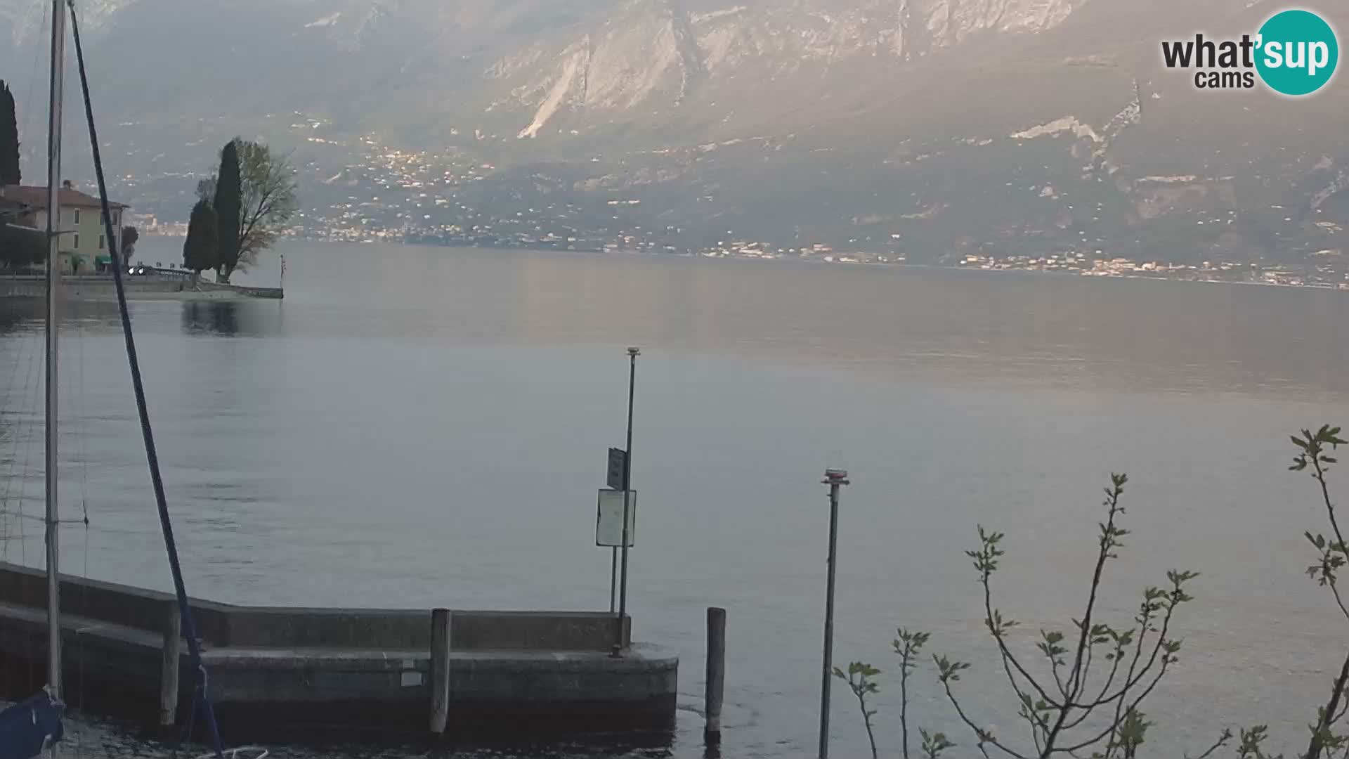 Webcam PRA’ DE LA FAM – Porto di Tignale (BS), Lago di Garda