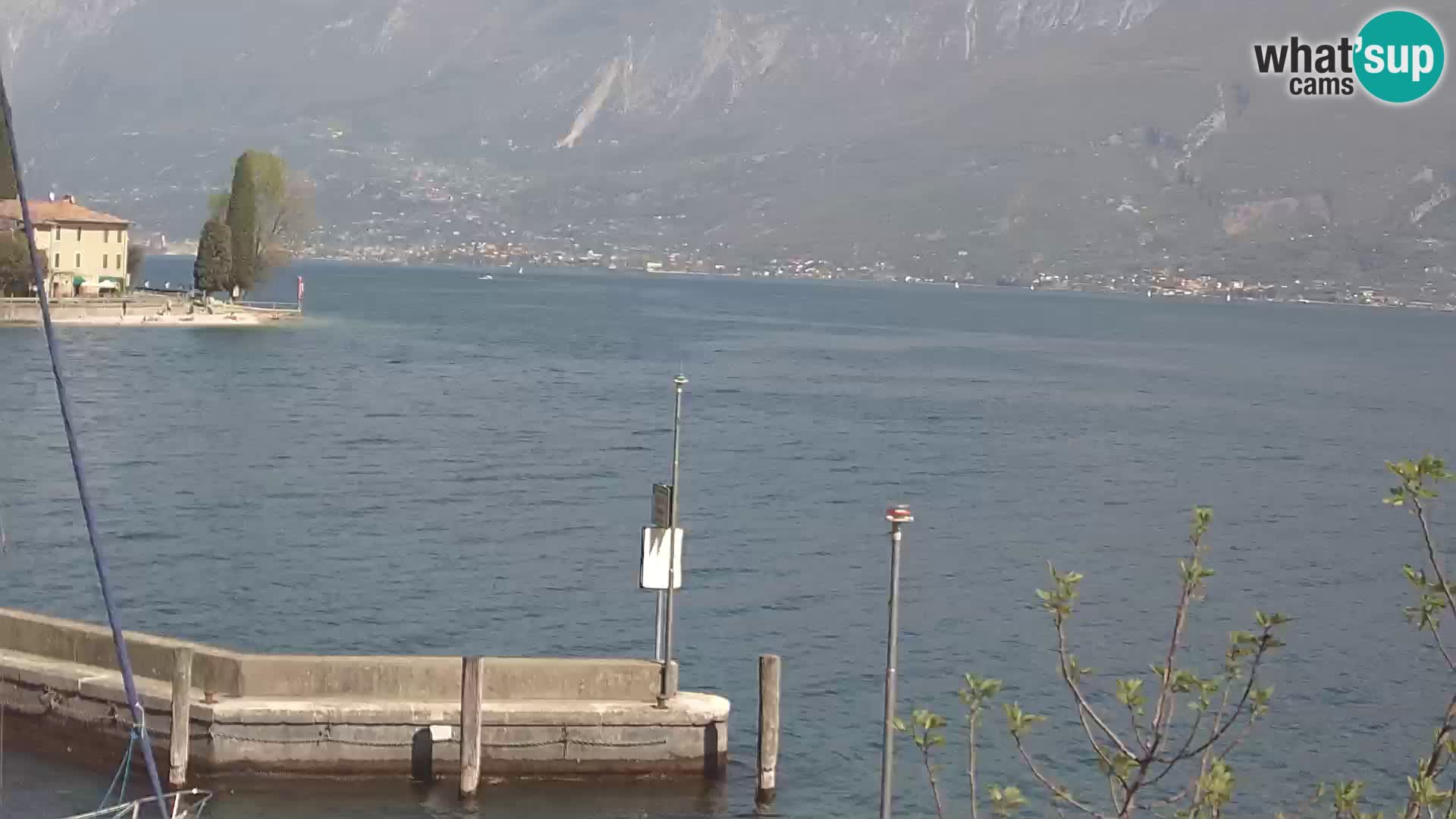 Webcam PRA’ DE LA FAM – Porto di Tignale – Windsurfer Garda Lake
