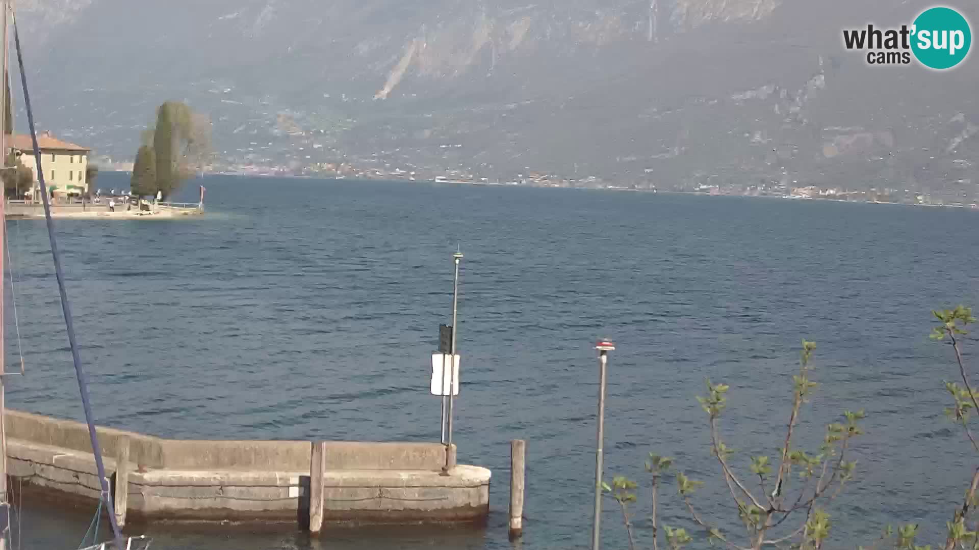 Webcam PRA’ DE LA FAM – Porto di Tignale (BS), Lago di Garda