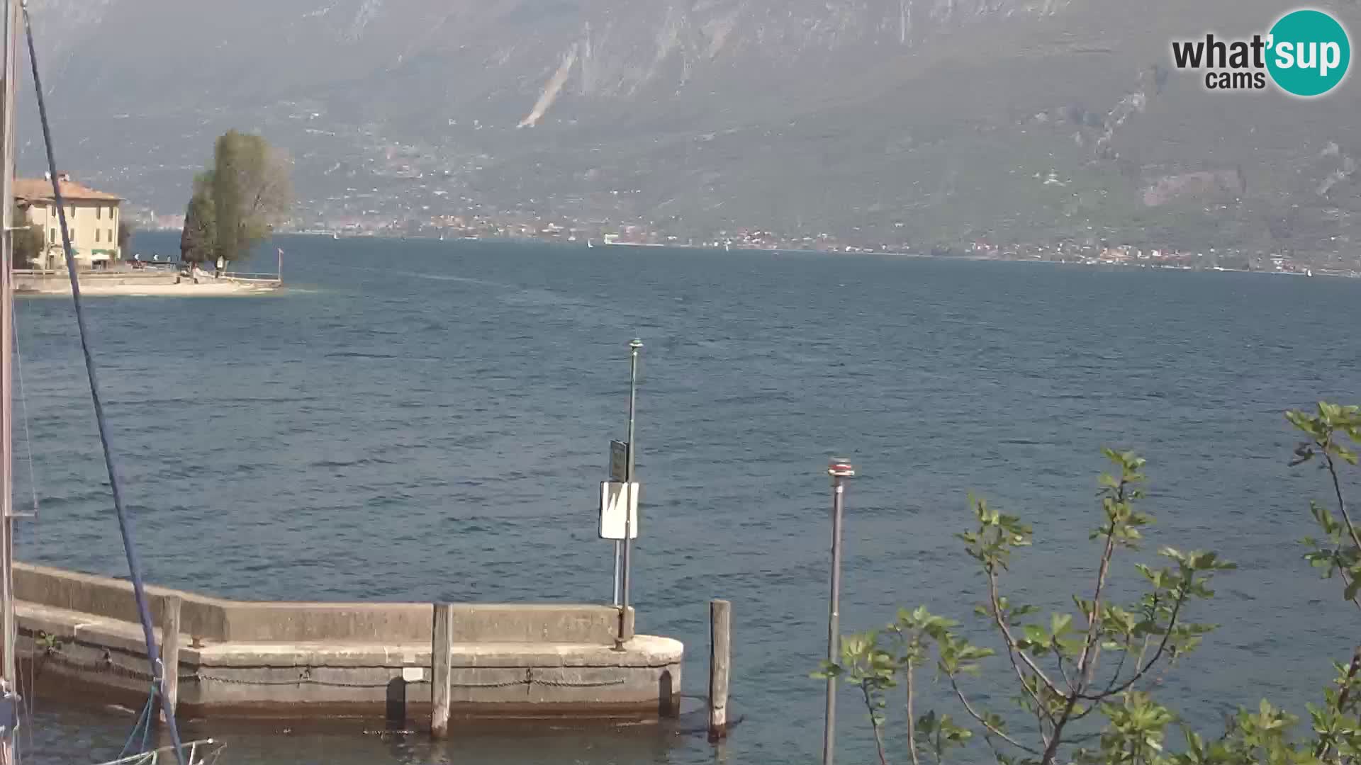 Webcam PRA’ DE LA FAM – Porto di Tignale (BS), Lago di Garda