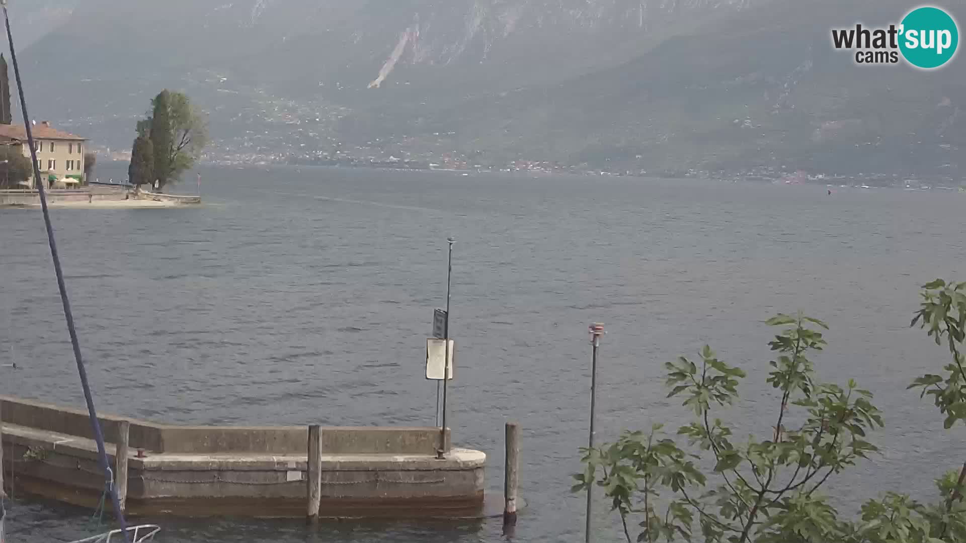 Webcam PRA’ DE LA FAM – Porto di Tignale – Windsurfer Garda Lake