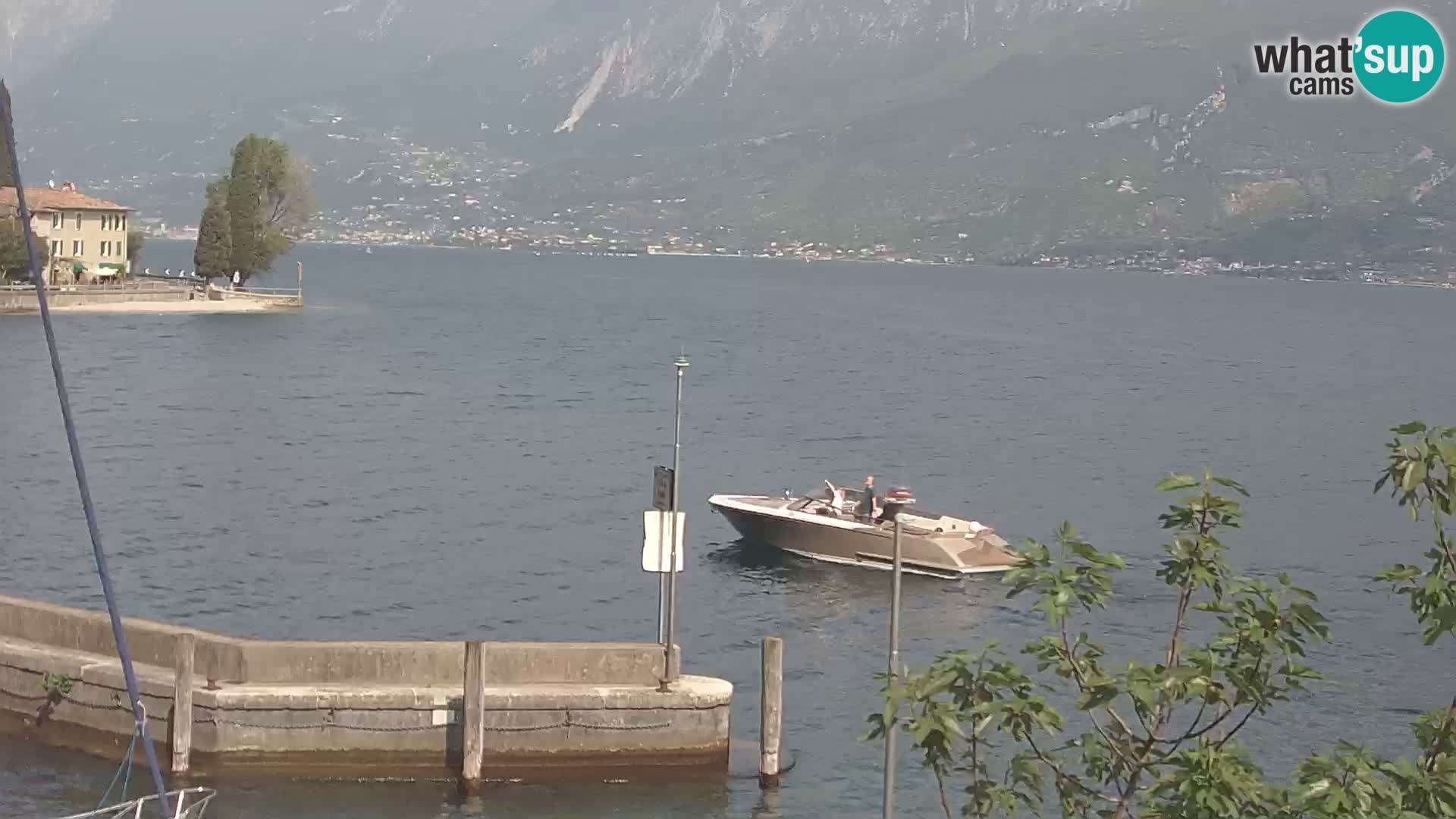 Webcam PRA’ DE LA FAM – Porto di Tignale (BS), Lago di Garda