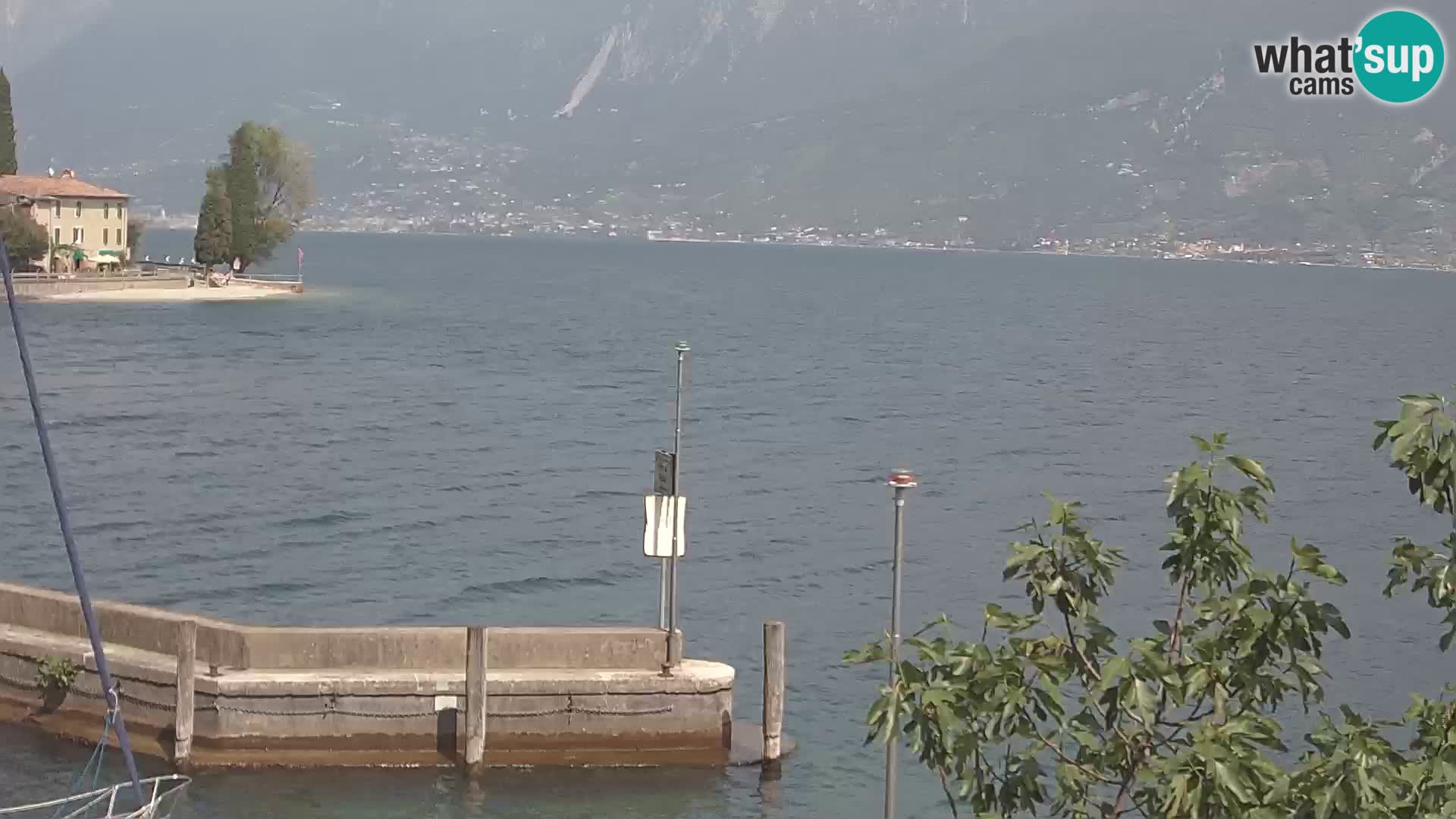 Webcam PRA’ DE LA FAM – Porto di Tignale – Windsurfer Garda Lake