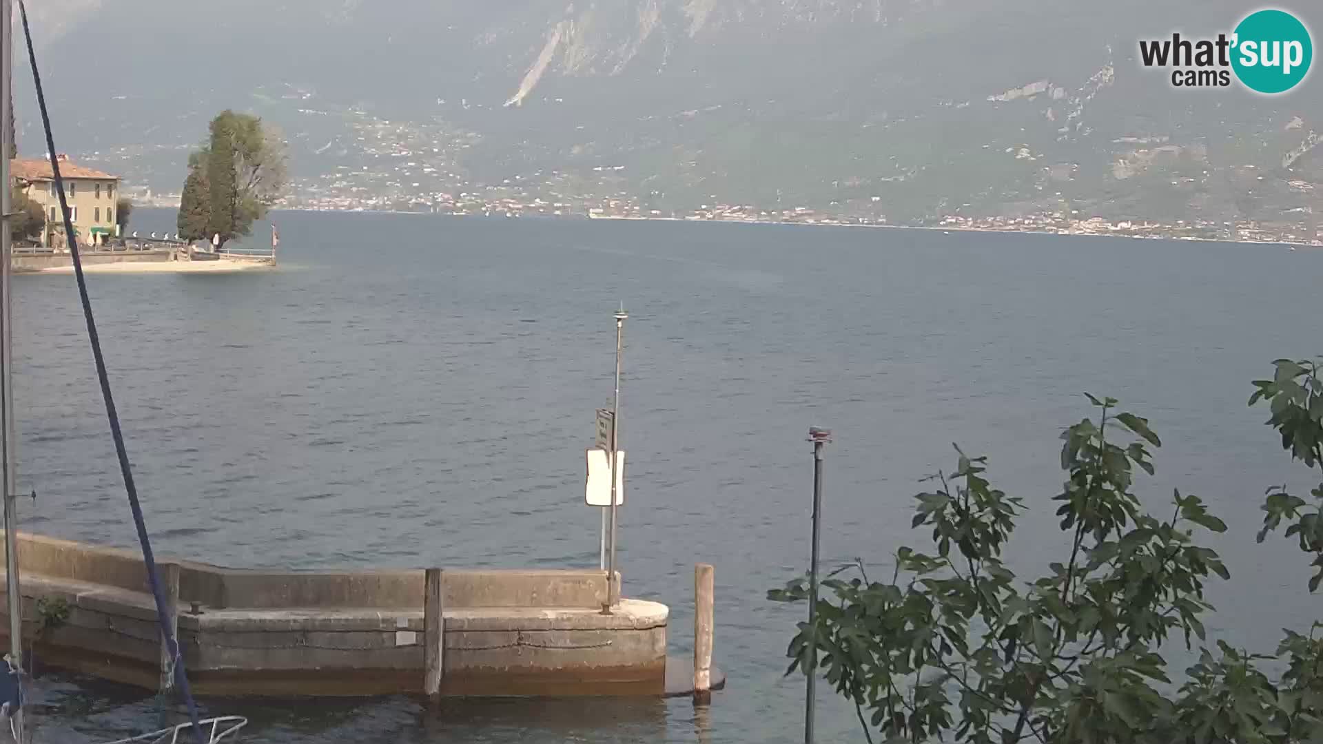 Webcam PRA’ DE LA FAM – Porto di Tignale – Windsurfer Garda Lake