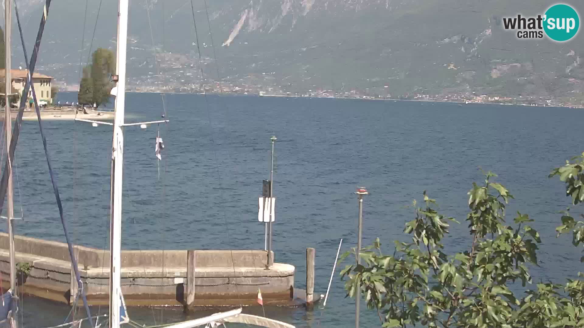 Webcam PRA’ DE LA FAM – Porto di Tignale – Windsurfer Garda Lake
