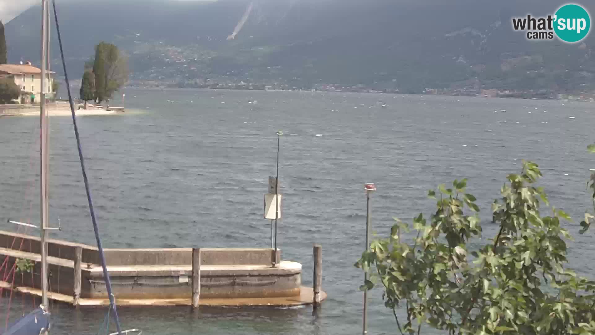 Webcam PRA’ DE LA FAM – Porto di Tignale – Windsurfer Garda Lake