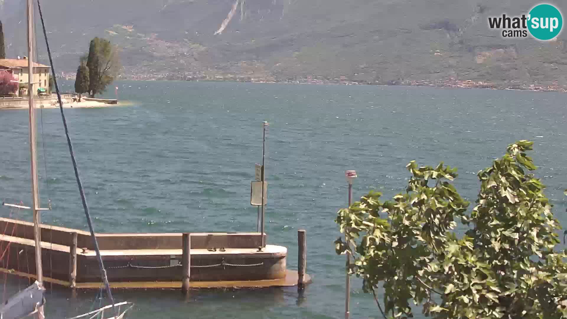 Webcam PRA’ DE LA FAM – Porto di Tignale – Windsurfer Garda Lake
