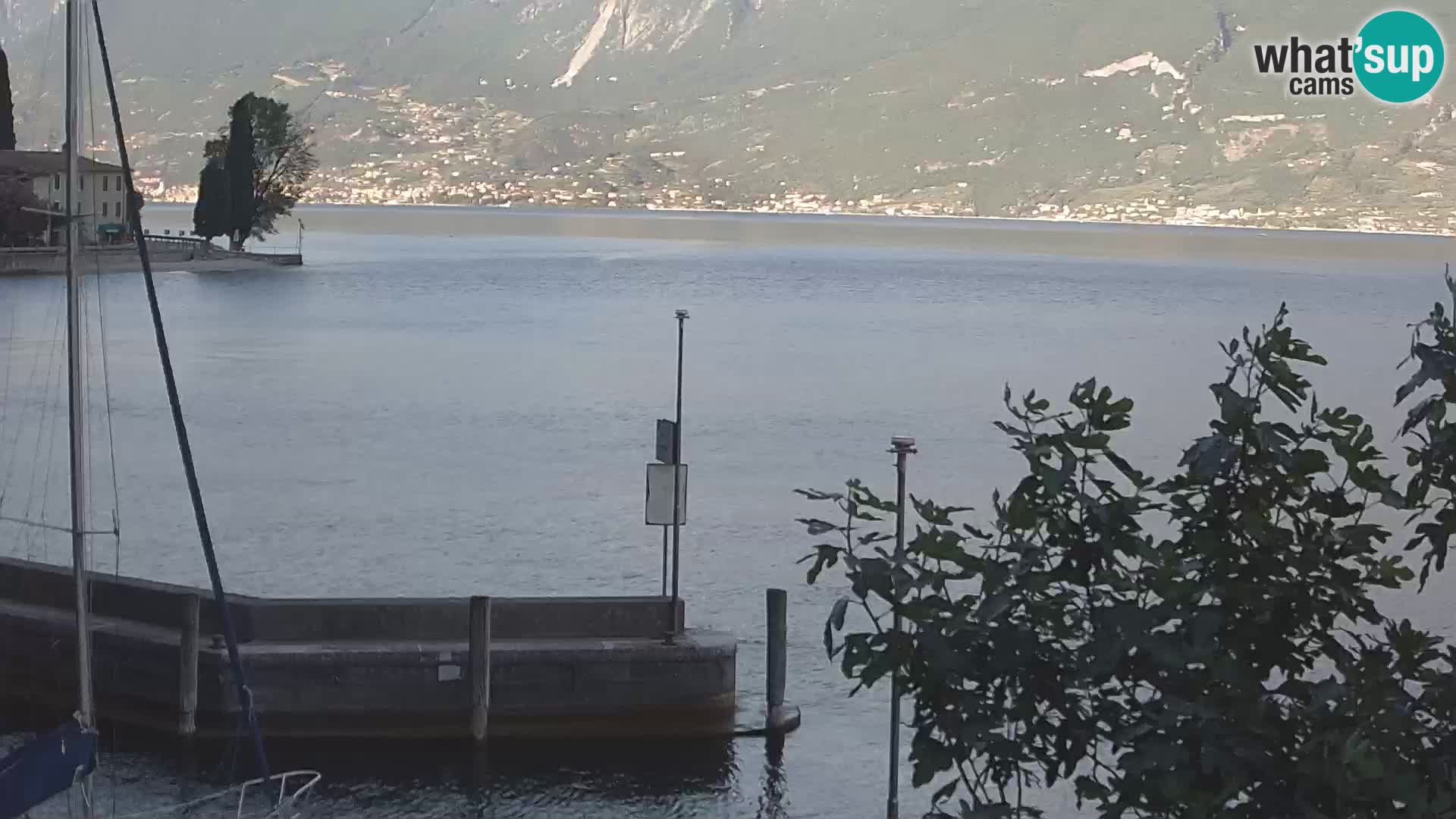 Webcam PRA’ DE LA FAM – Porto di Tignale – Windsurfer Garda Lake