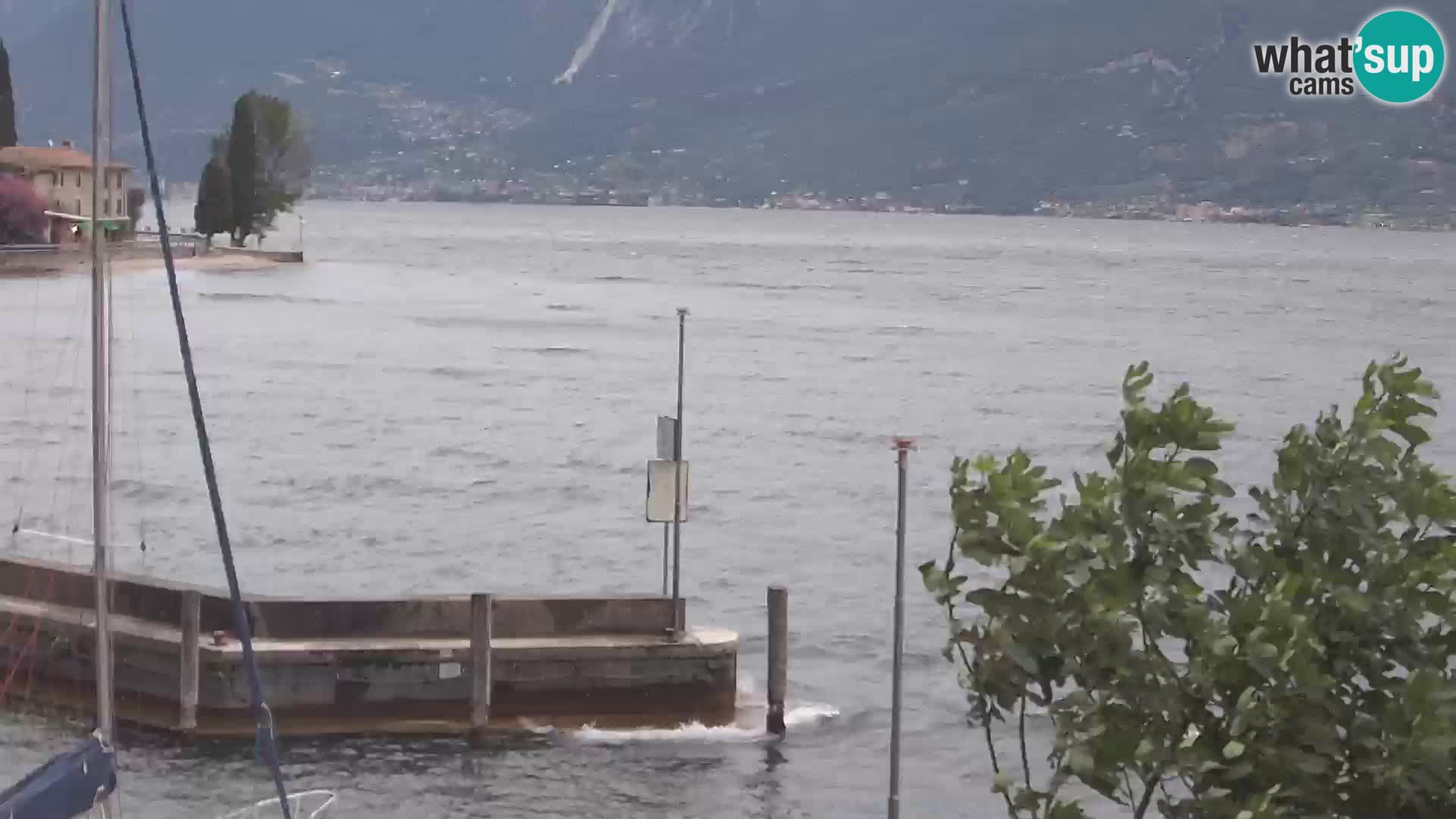 Webcam PRA’ DE LA FAM – Porto di Tignale – Windsurfer Garda Lake