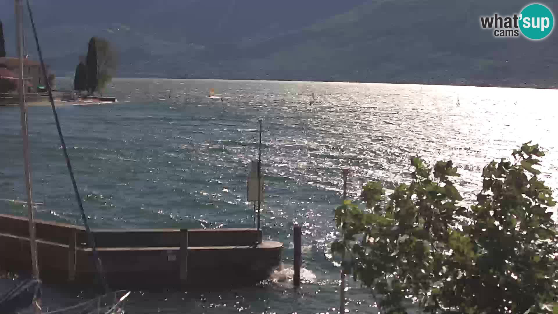 Webcam PRA’ DE LA FAM – Porto di Tignale – Windsurfer Garda Lake