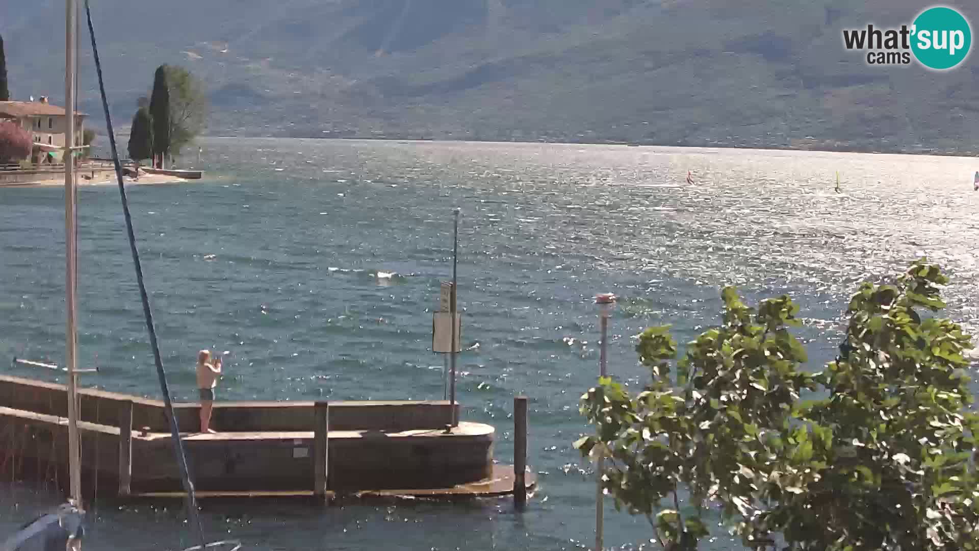 Webcam PRA’ DE LA FAM – Porto di Tignale – Windsurfer Garda Lake