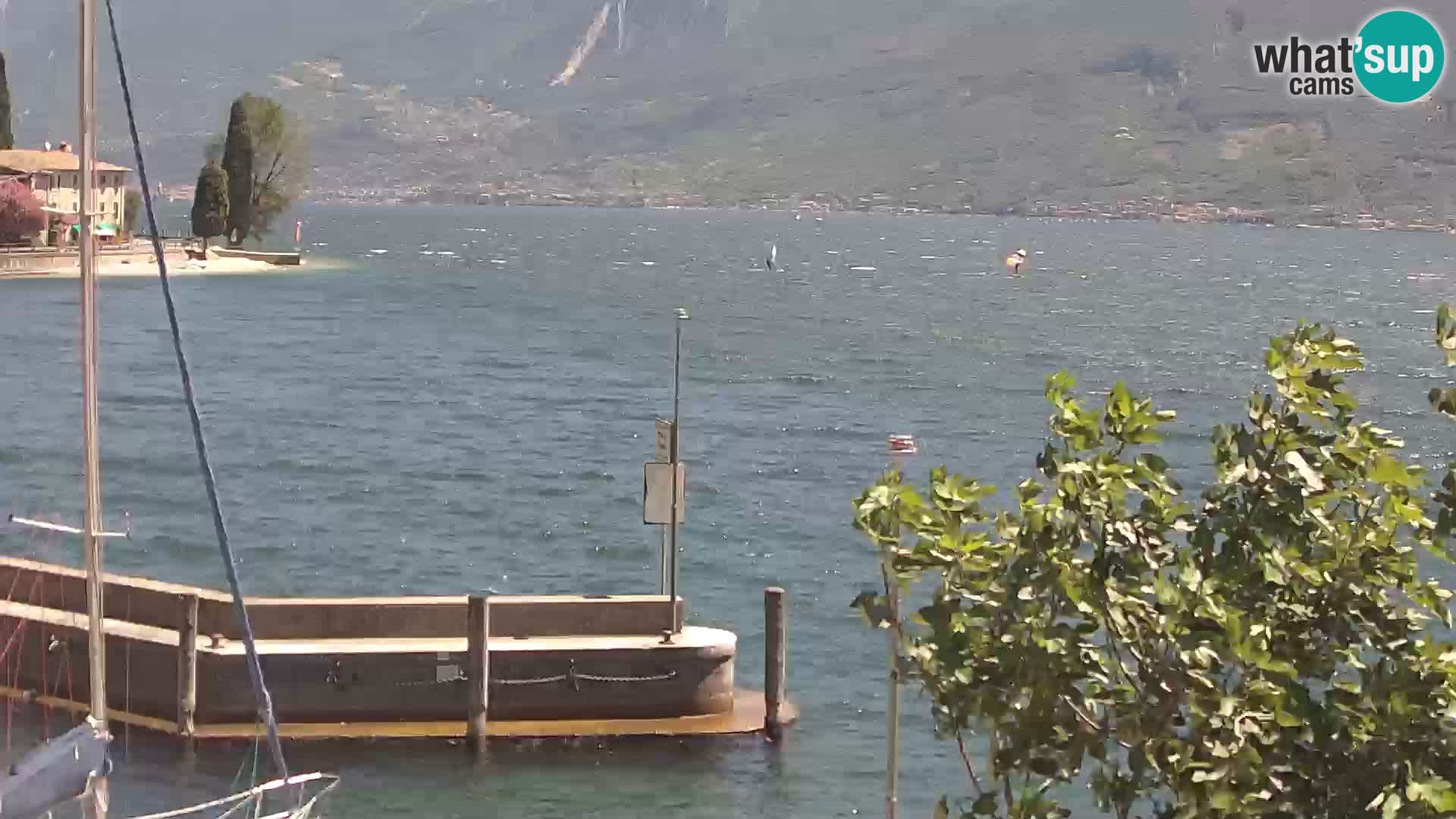 Webcam PRA’ DE LA FAM – Porto di Tignale – Windsurfer Garda Lake