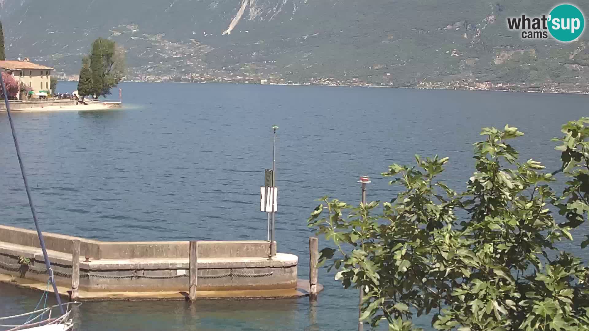 Webcam PRA’ DE LA FAM – Porto di Tignale – Windsurfer Garda Lake