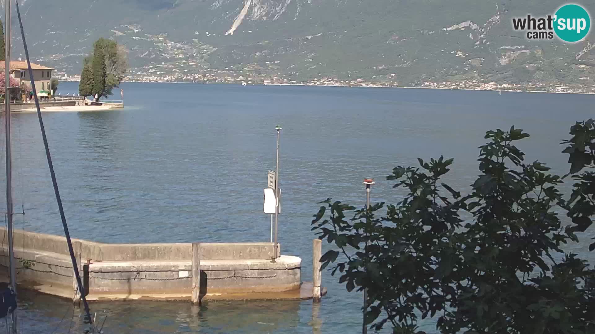 Webcam PRA’ DE LA FAM – Porto di Tignale (BS), Lago di Garda