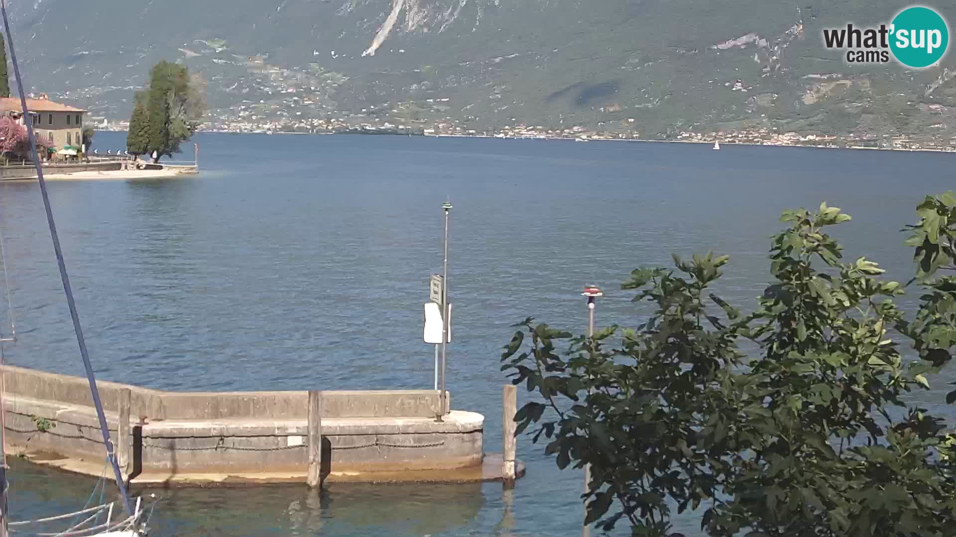 Webcam PRA’ DE LA FAM – Porto di Tignale – Windsurfer Garda Lake