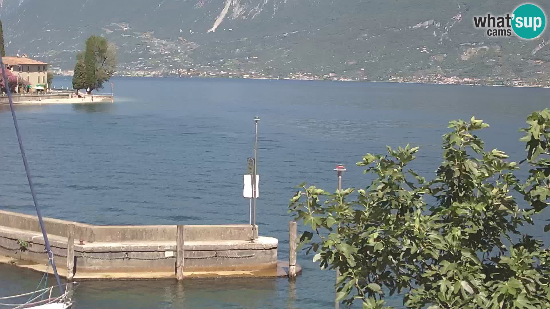 Webcam PRA’ DE LA FAM – Porto di Tignale – Windsurfer Garda Lake