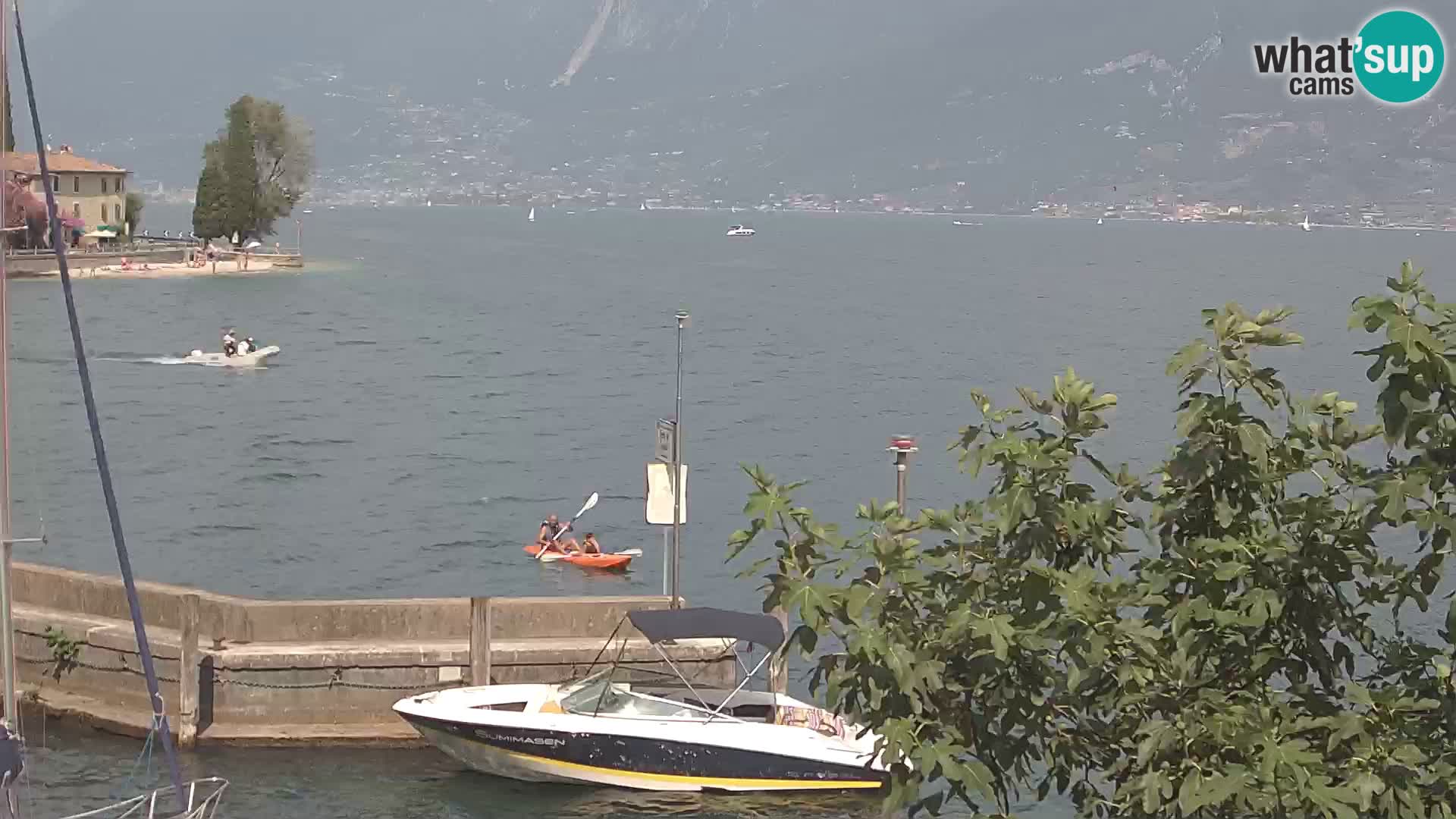 Webcam PRA’ DE LA FAM – Porto di Tignale – Windsurfer Garda Lake