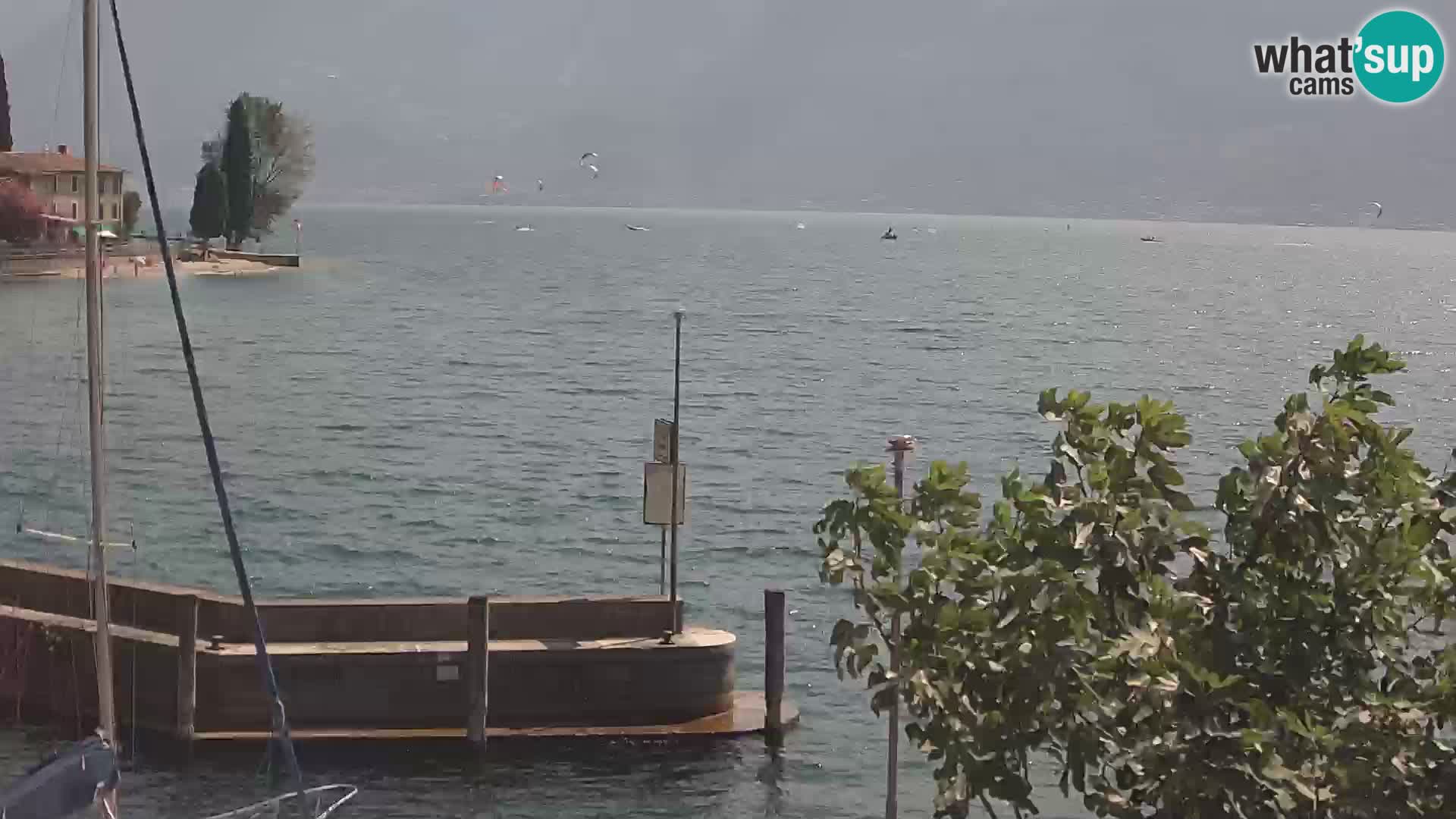 Webcam PRA’ DE LA FAM – Porto di Tignale – Windsurfer Garda Lake