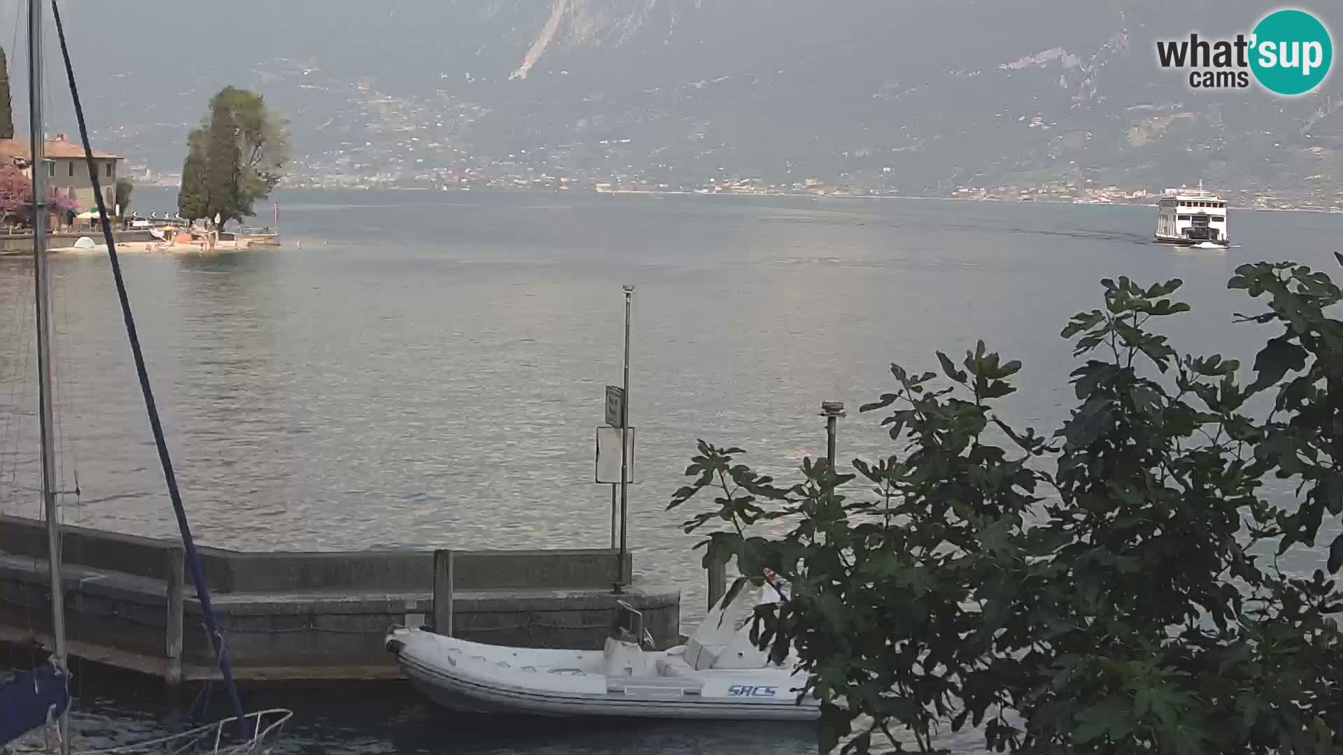 Webcam PRA’ DE LA FAM – Porto di Tignale (BS), Lago di Garda