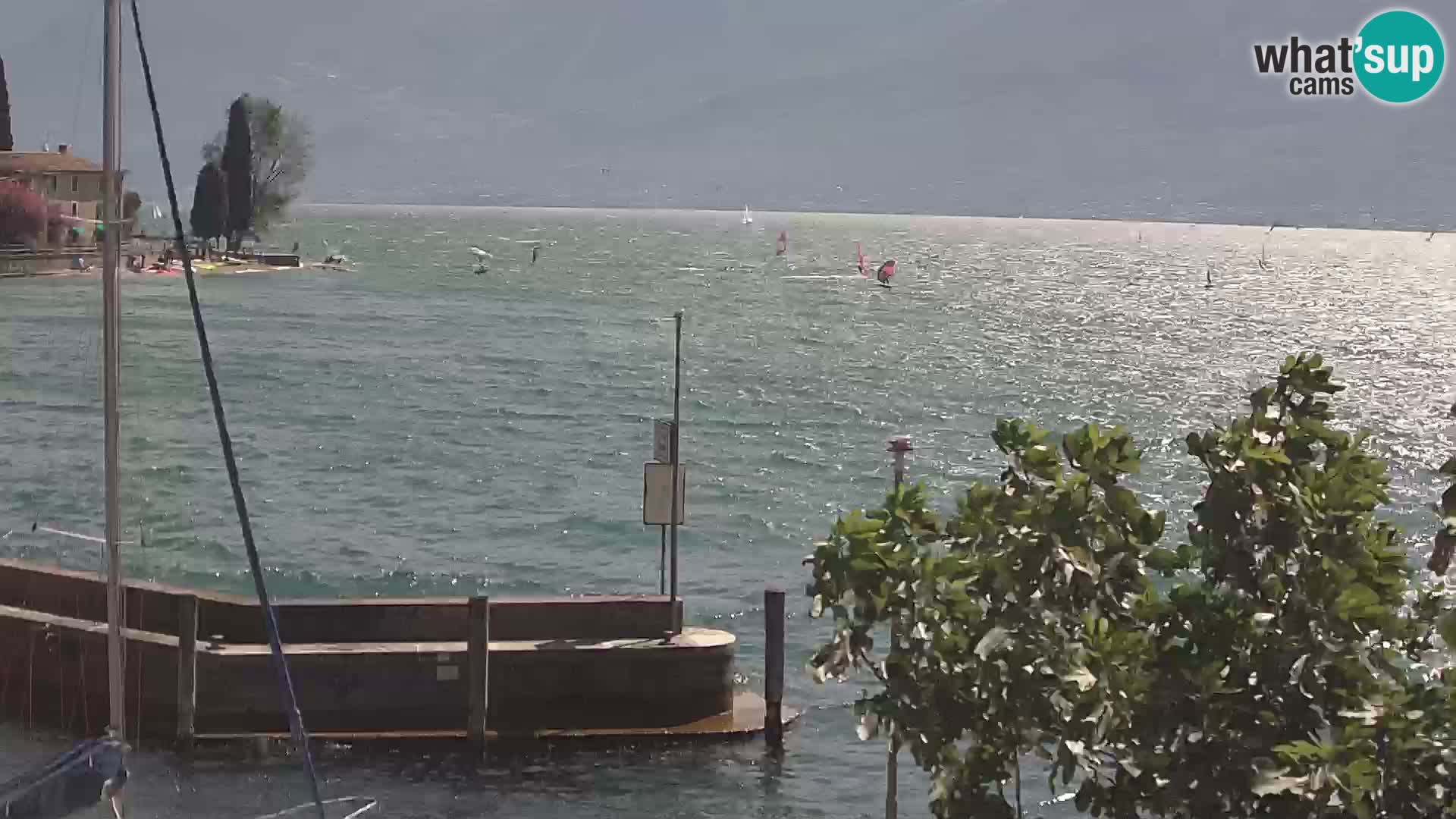 Webcam PRA’ DE LA FAM – Porto di Tignale – Windsurfer Garda Lake