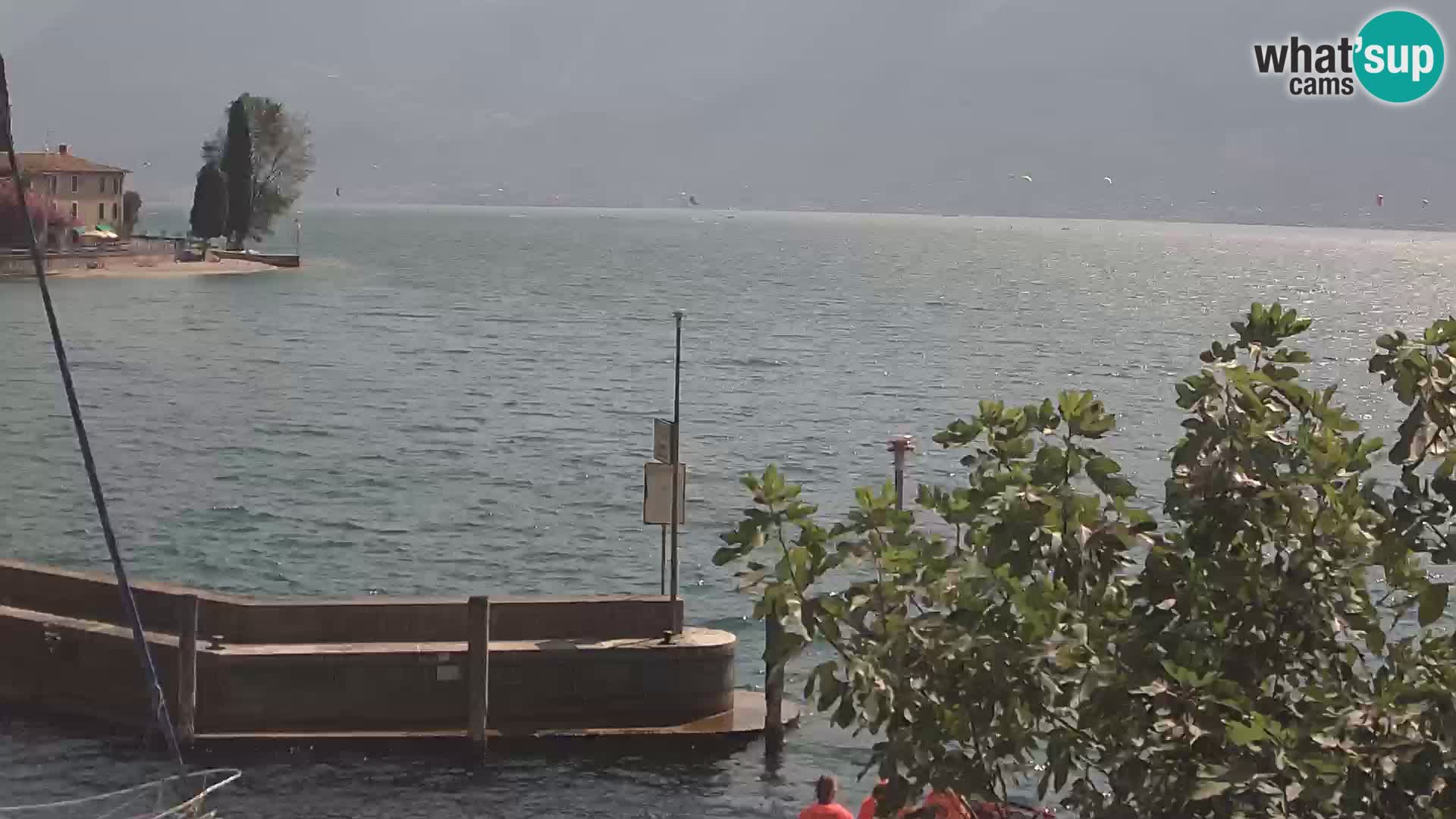 Webcam PRA’ DE LA FAM – Porto di Tignale – Windsurfer Garda Lake