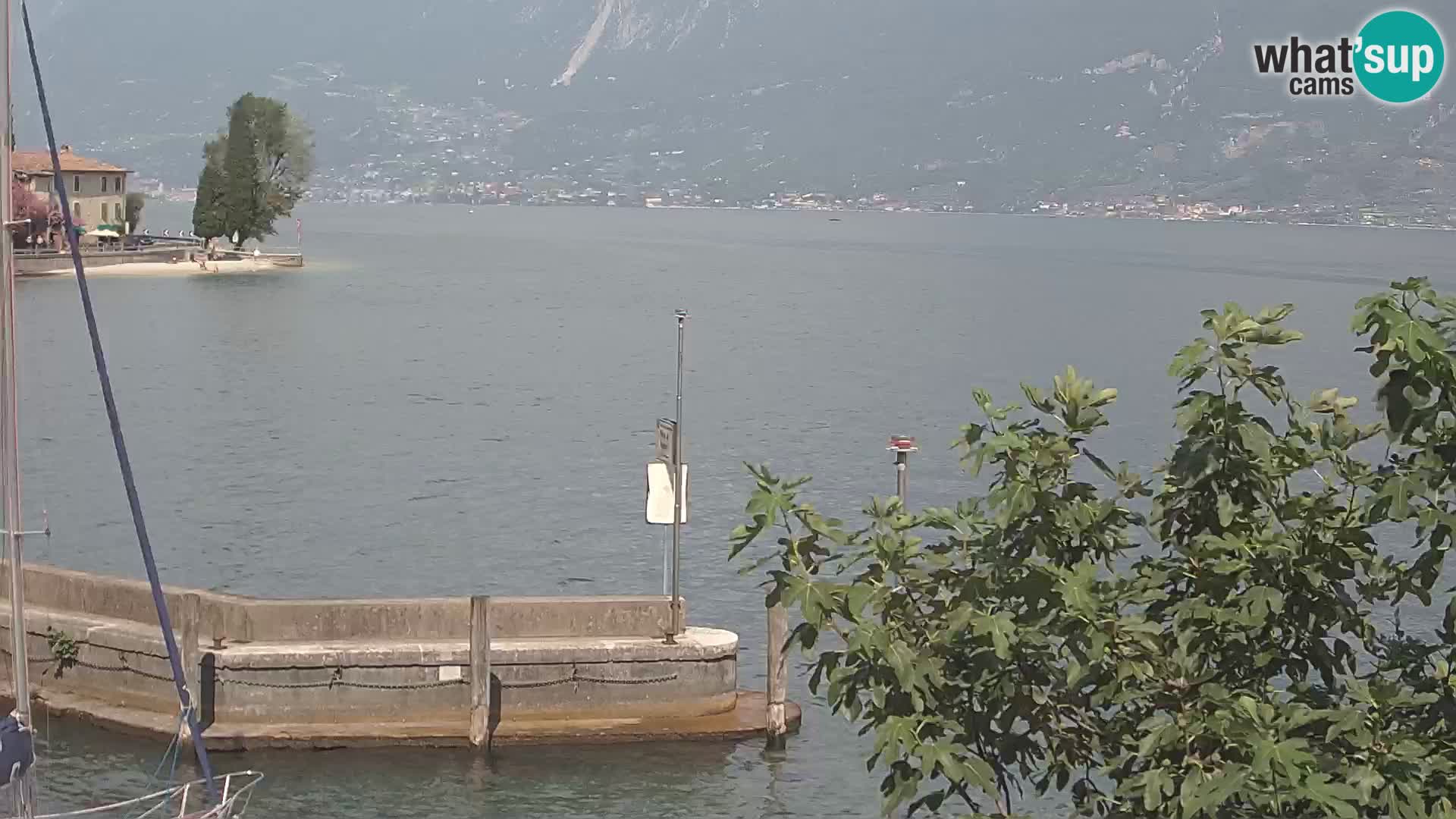 Webcam PRA’ DE LA FAM – Porto di Tignale – Windsurfer Garda Lake