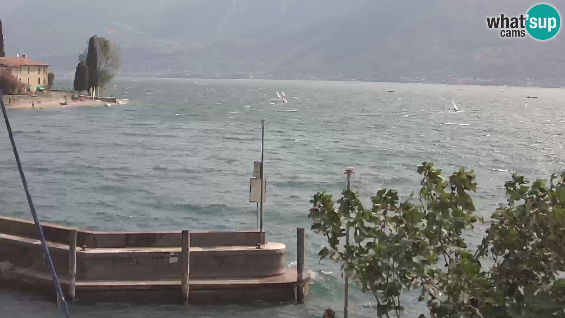 PRA’ DE LA FAM – Porto di Tignale – Windsurfer lago de Garda