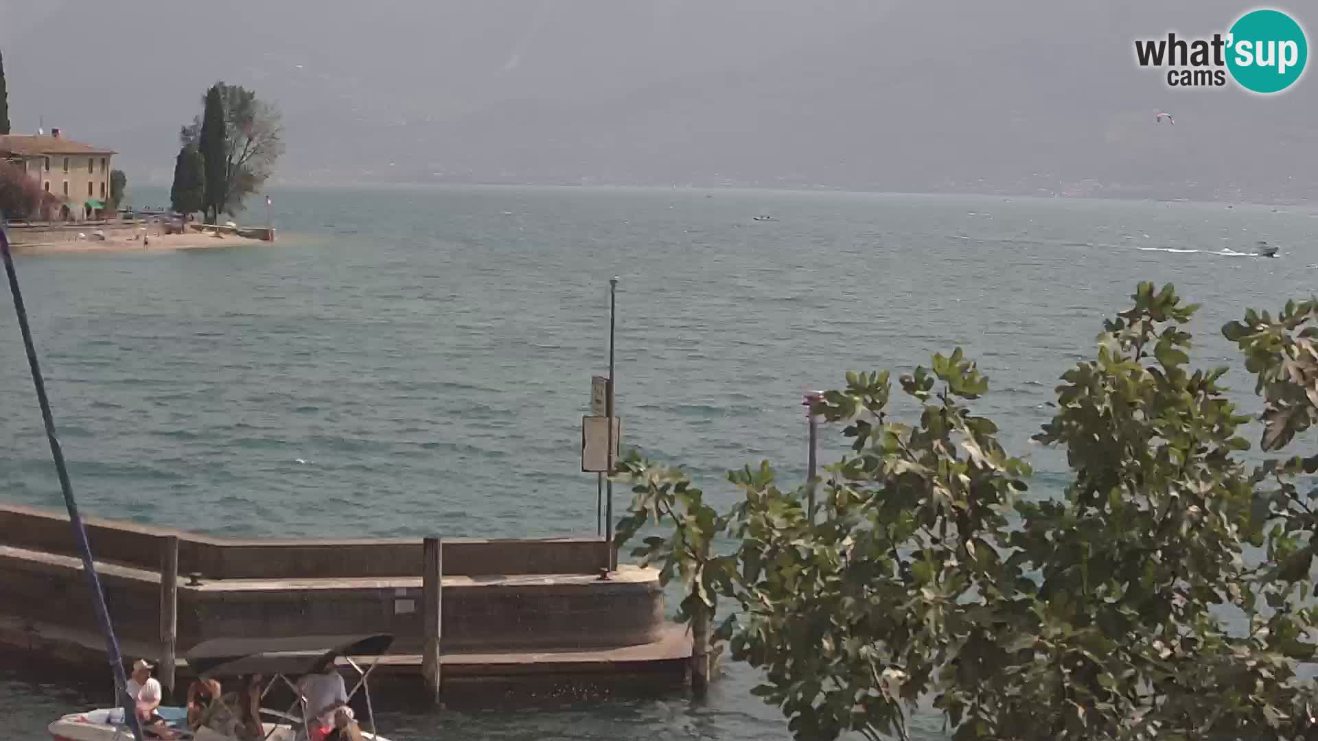 Webcam PRA’ DE LA FAM – Porto di Tignale – Windsurfer Garda Lake