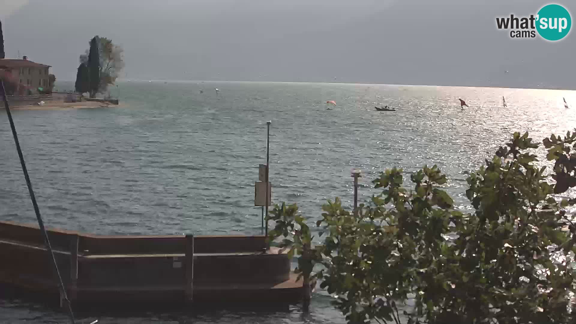 Webcam PRA’ DE LA FAM – Porto di Tignale – Windsurfer Garda Lake